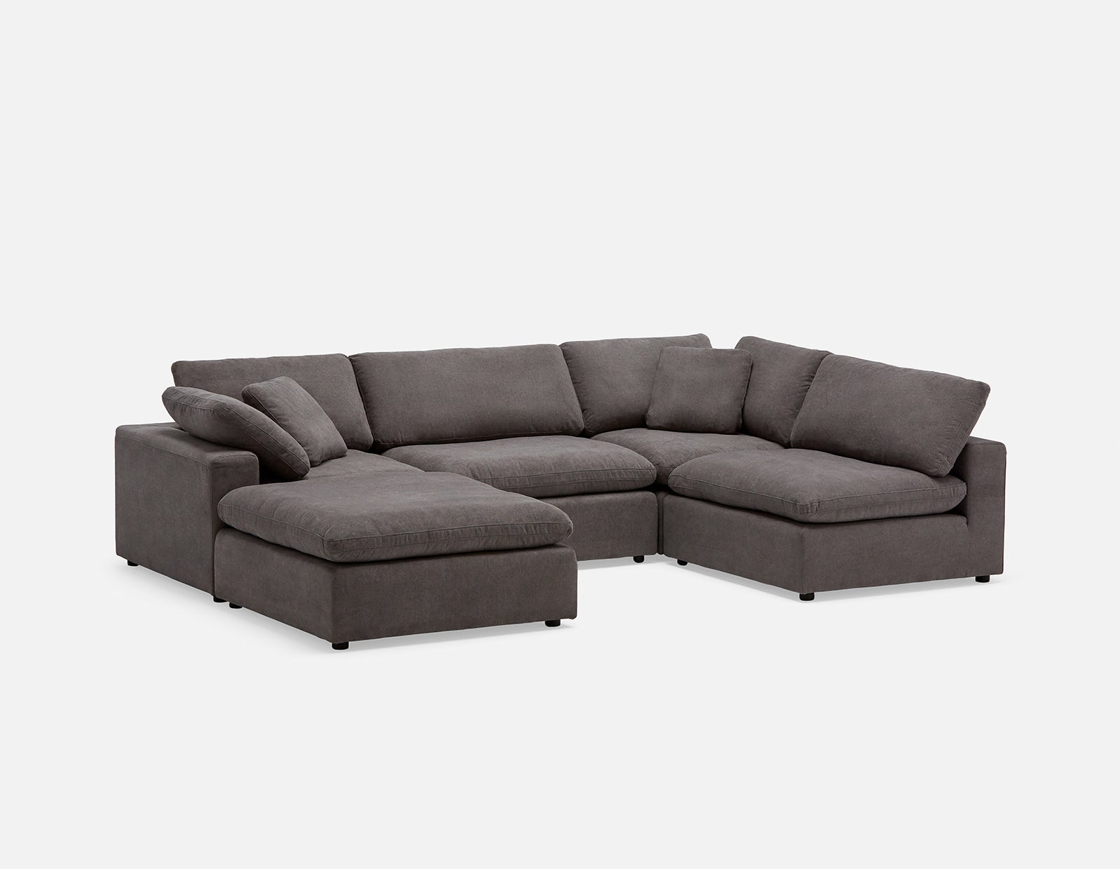 SOFT canapé d'angle modulaire 5-mcx contemporain undefined