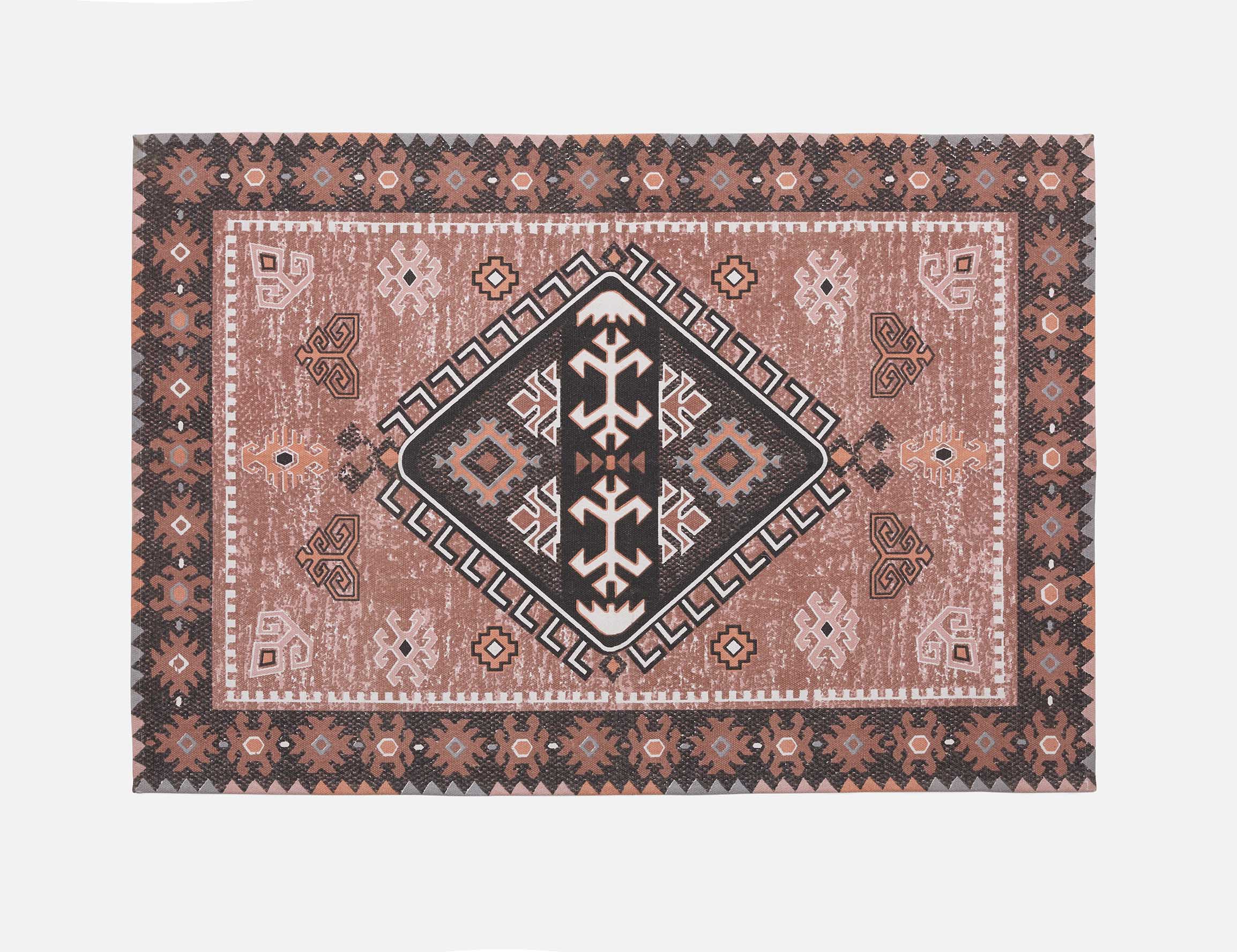 ZIBBA woven cotton rug 122 cm x 183 cm undefined
