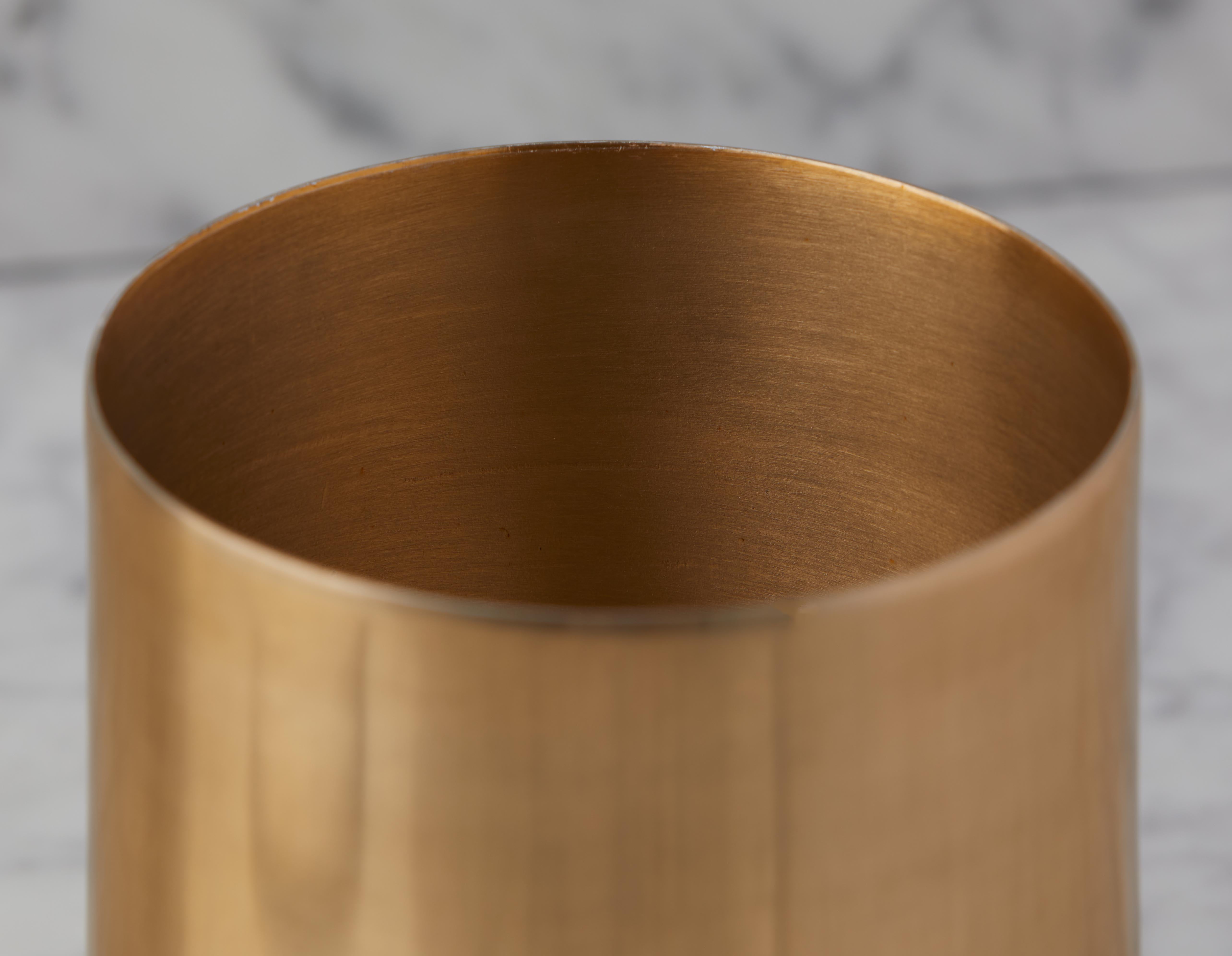 KEREN aluminum jar with marble lid 15 cm undefined