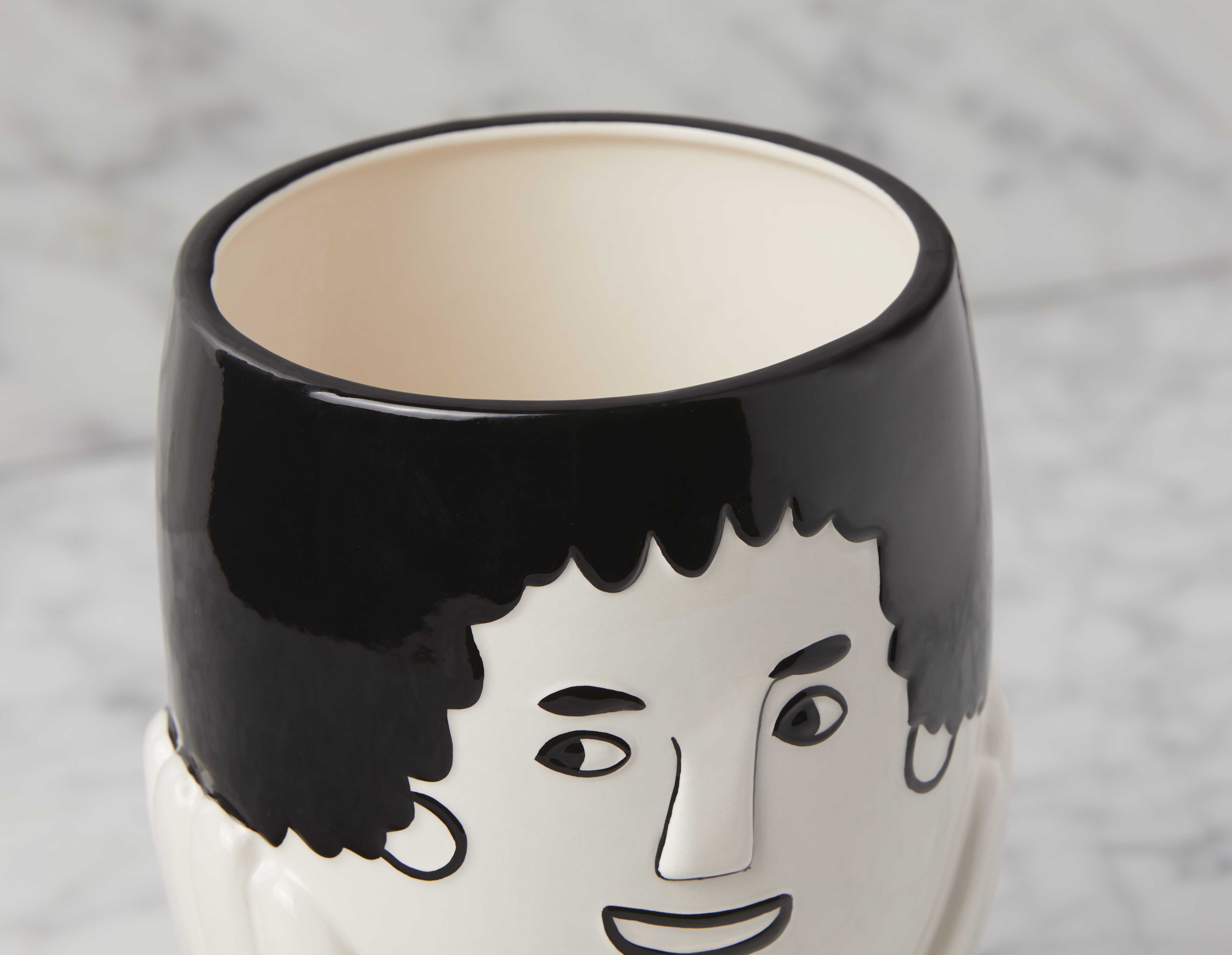 CHAROU ceramic planter 22 cm undefined