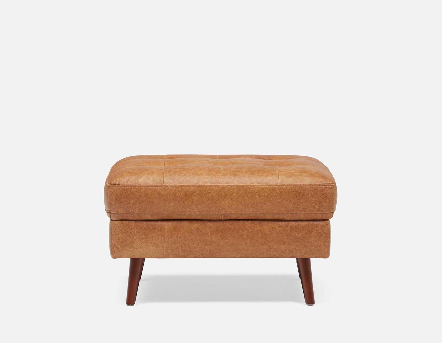 KINSEY pouf 100 % cuir undefined
