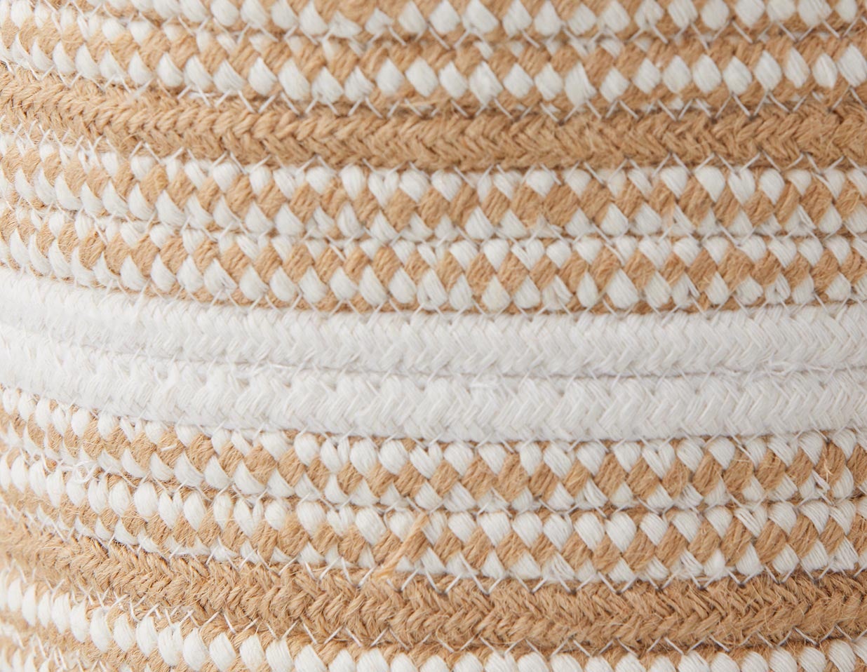 BURELLE ensemble de 4 paniers en corde de coton et de jute undefined