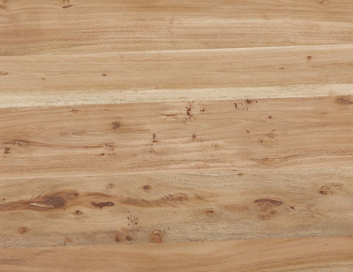 RENO solid acacia wood dining table 140 cm undefined