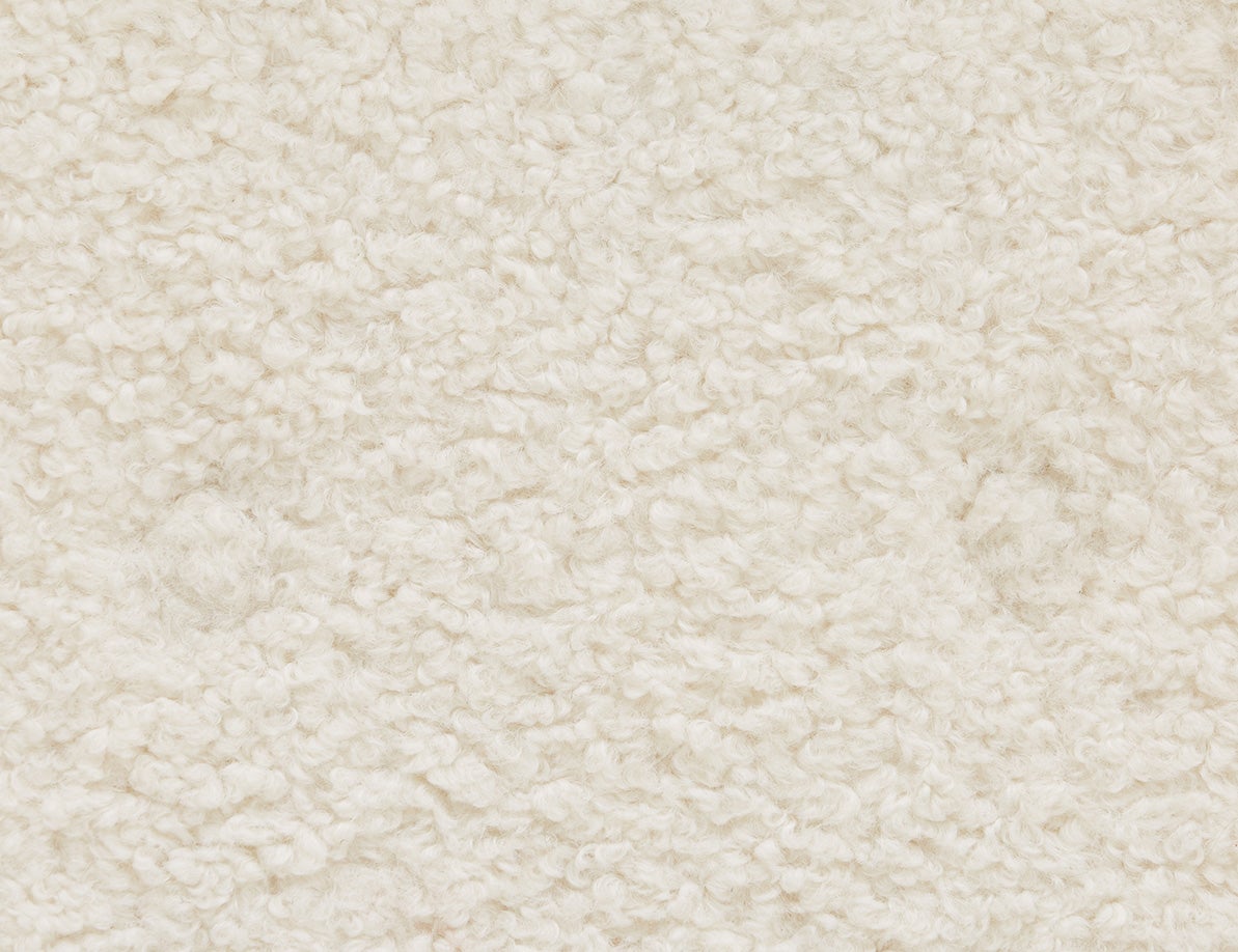 GUYAN faux shearling rocking armchair undefined