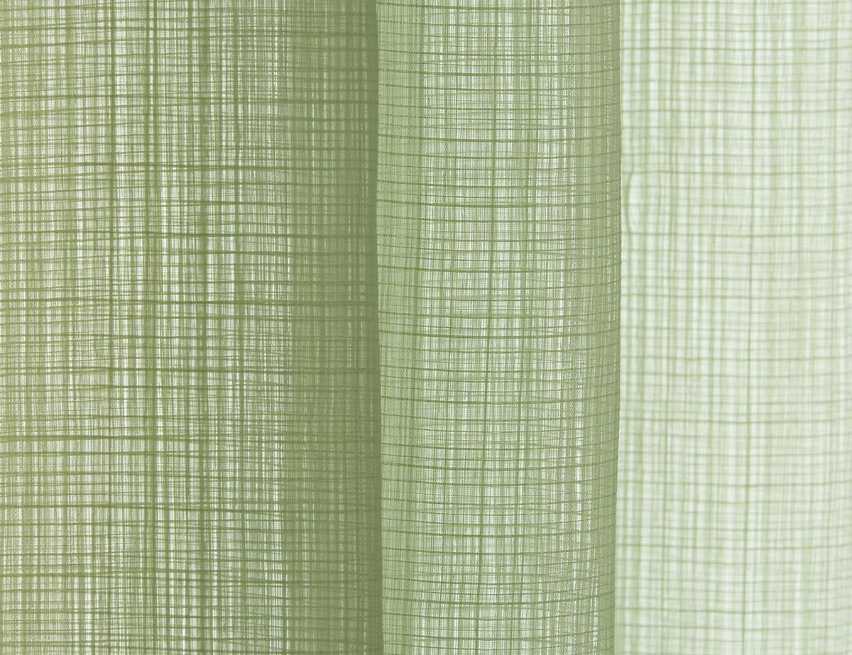 FEDORA set of 2 sheer curtain panels undefined
