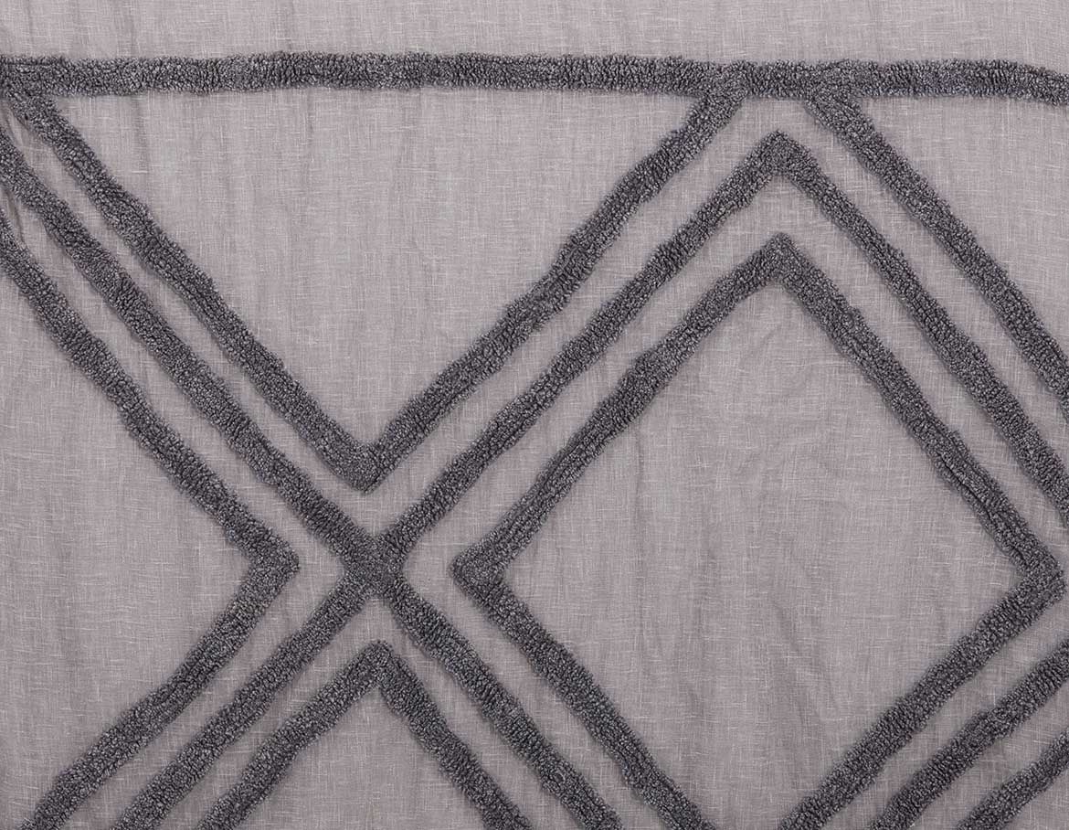 RAMONA set of 2 sheer curtain panels undefined