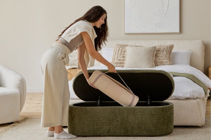 FLORENCE ottoman with storage