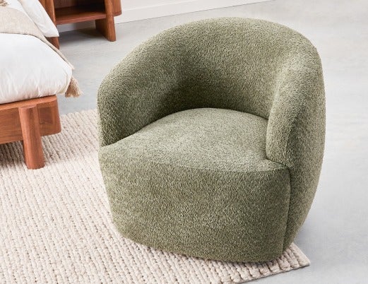 JANELLE swivel armchair