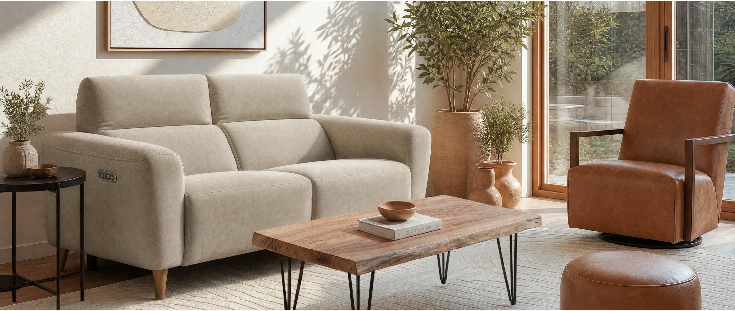 Dawn power-recliner sofa