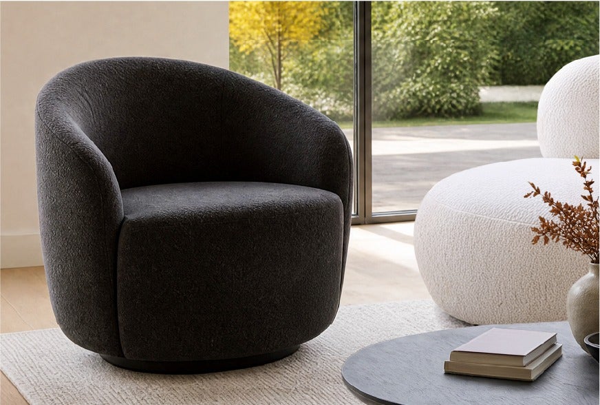 JANELLE fauteuil pivotant