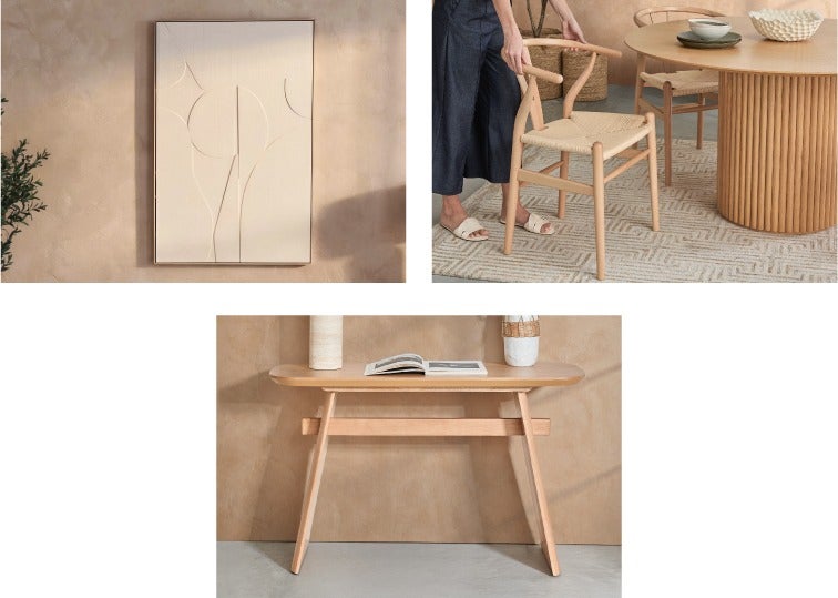 ORSA tableau, DENMARK chaise de salle à mange, SOLENE console