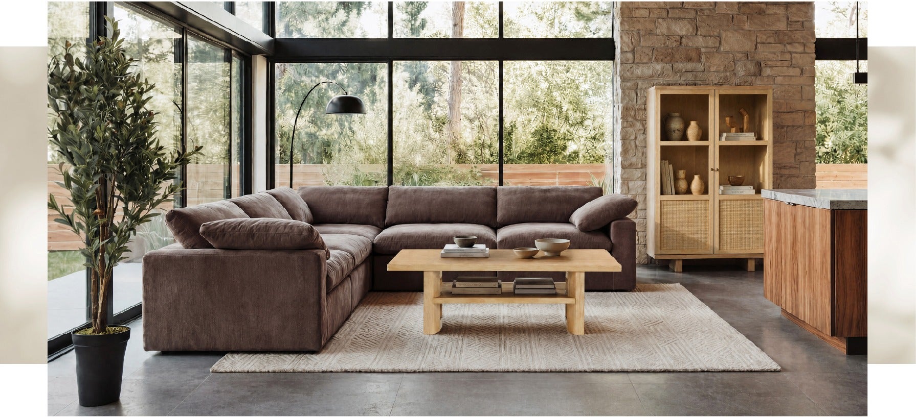 HELIO canapé d’angle modulaire