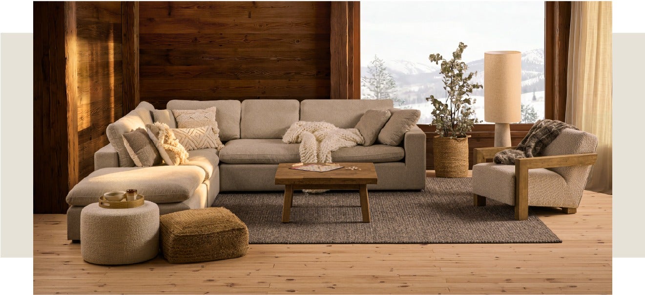 SOFT 5-pc modular sectional sofa