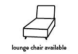 Lounge chair available