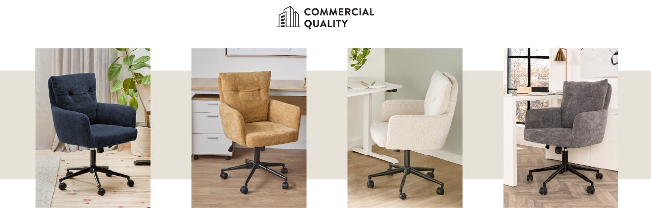 Commercial quality - DUARTE office chair in different colours