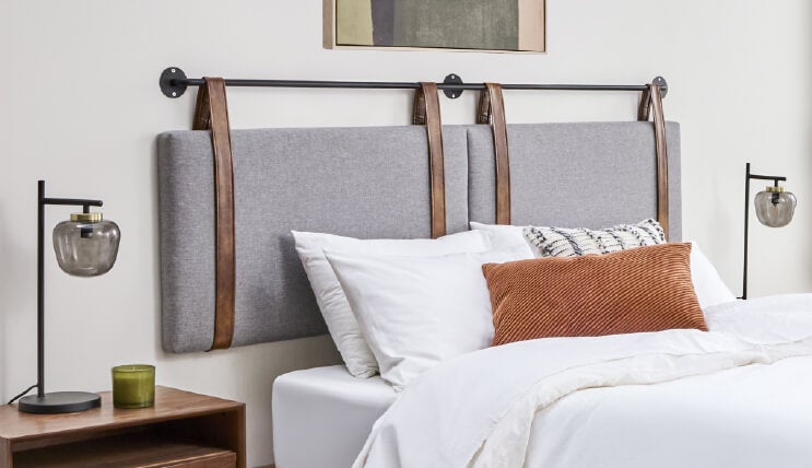 NINO suspended headboard