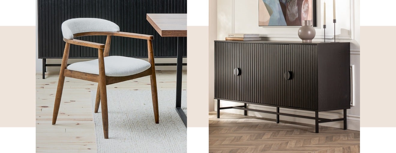 JOSY dining armchair and MONTANA sideboard