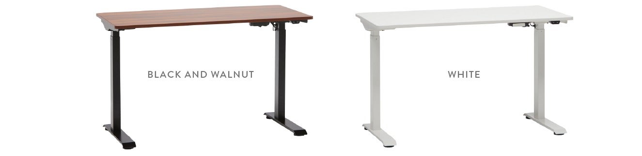 Black and walnut | White