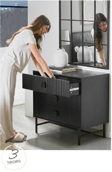 MONTANA commode 3 tiroirs