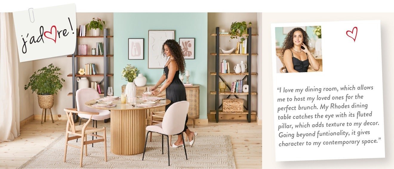 Learn how to host the perfect brunch with Structube. From dining to living room, discover hosting solutions with tables, sideboards, bar carts and more.