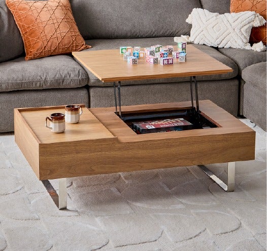 EVO table basse avec plateau relevable