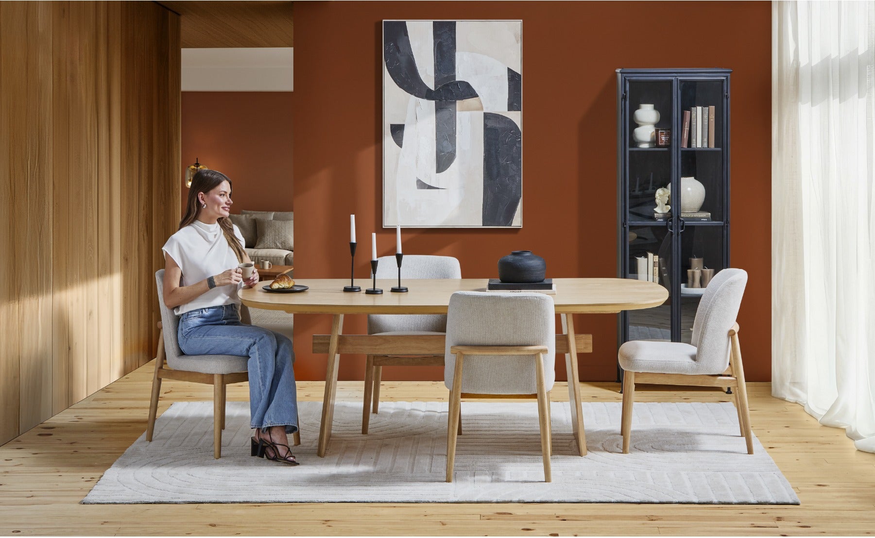 SOLENE dining table 210 cm