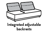 Adjustable backrests