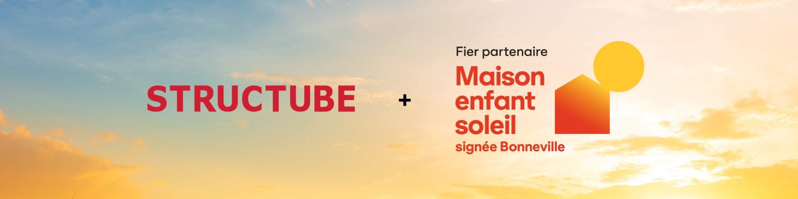 Structube, fier partenaire Maison Enfant Soleil signée Bonneville