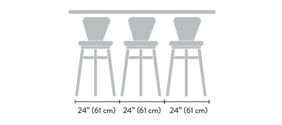 TABOURETS SANS ACCOUDOIRS